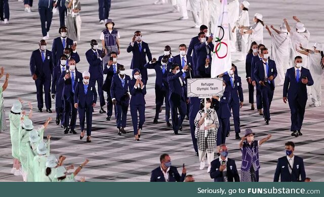 The ioc (international olympic committee) refugee team