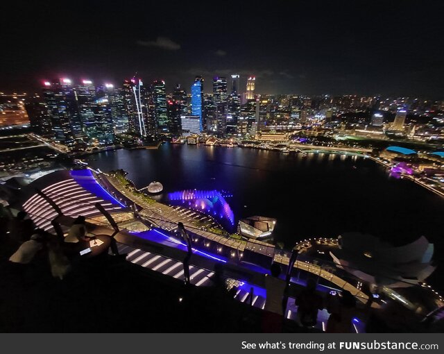 Singapore at night