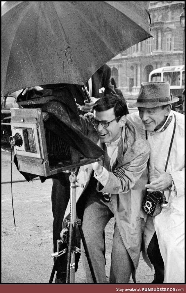 Filming Funny Face by David Seymour (1956)