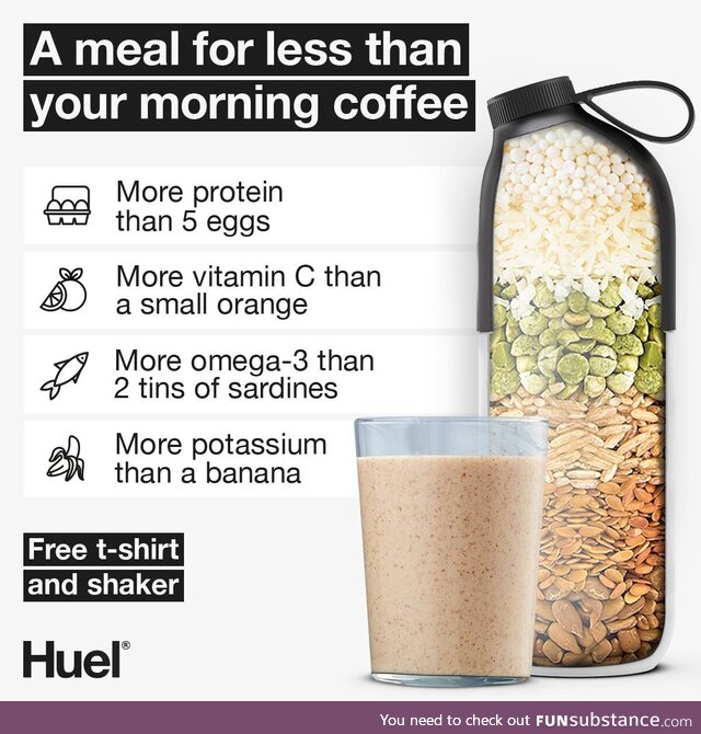 Huel: Because adulting is hard