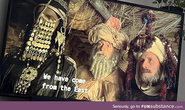 Nothing says Christmas weekend more than The Life of Brian