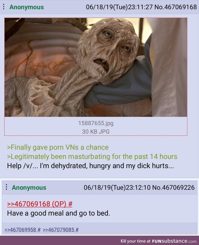 Amateur coomer detected