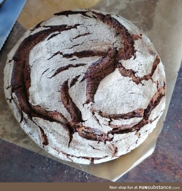 First selfmade sourdough