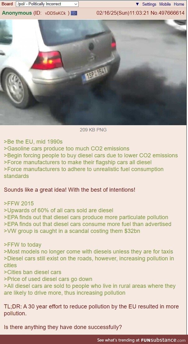 Anon on Europe