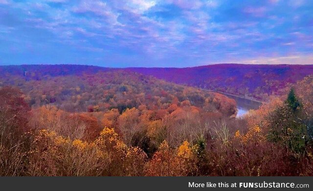 The rural scene of Pittsburgh
