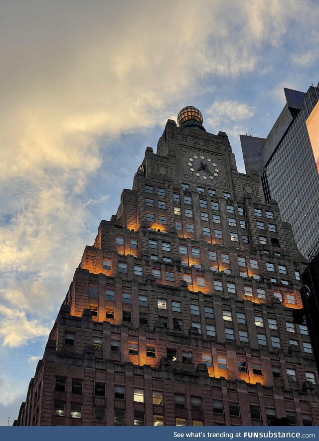 A building in New York City I took with my iPhone