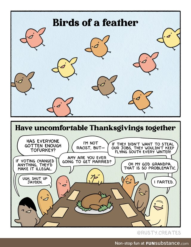 Birds of a Feather [OC]