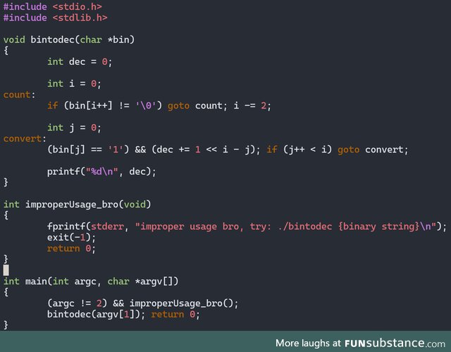 binaryToDecimal