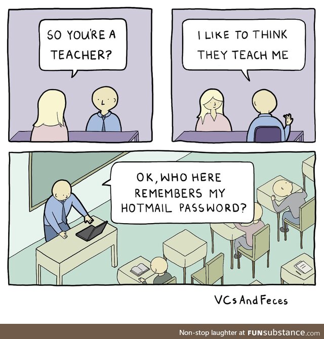 The teacher [oc]
