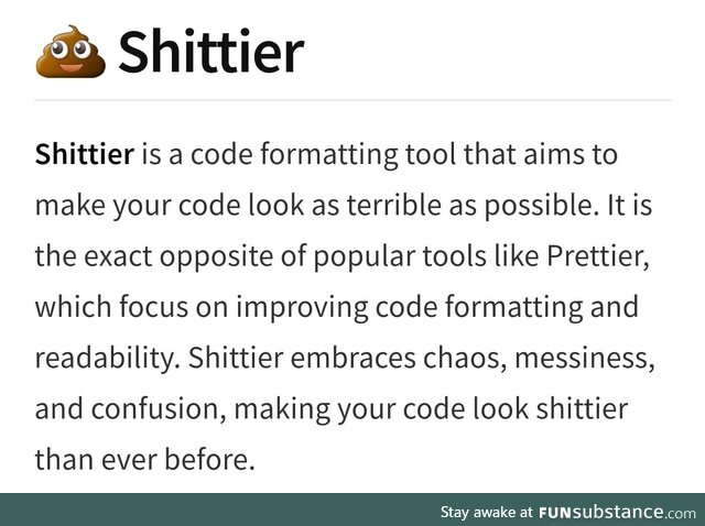 prettierInShambles
