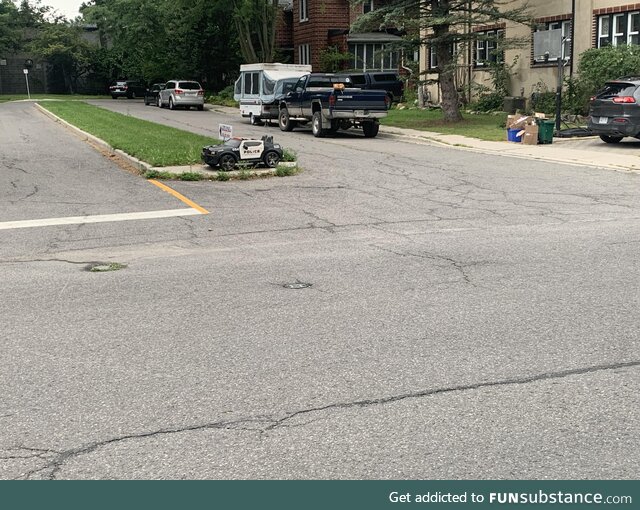 These speed traps are becoming a bit childish