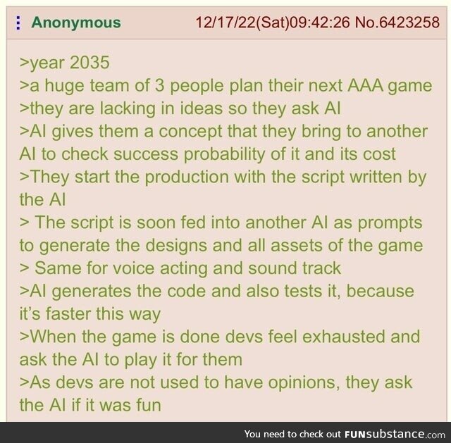 Anon on Future Gaming