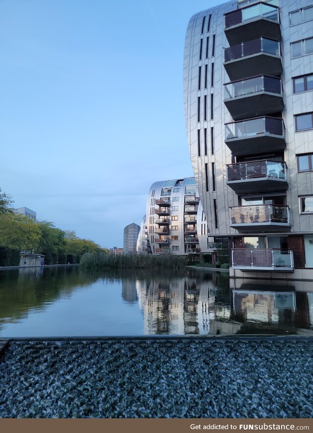 Aesthetically pleasing residential buildings in Hertogenbosch, Netherlands