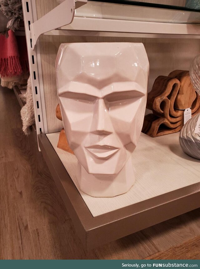 Found this devilishly handsome squid at a home decor store