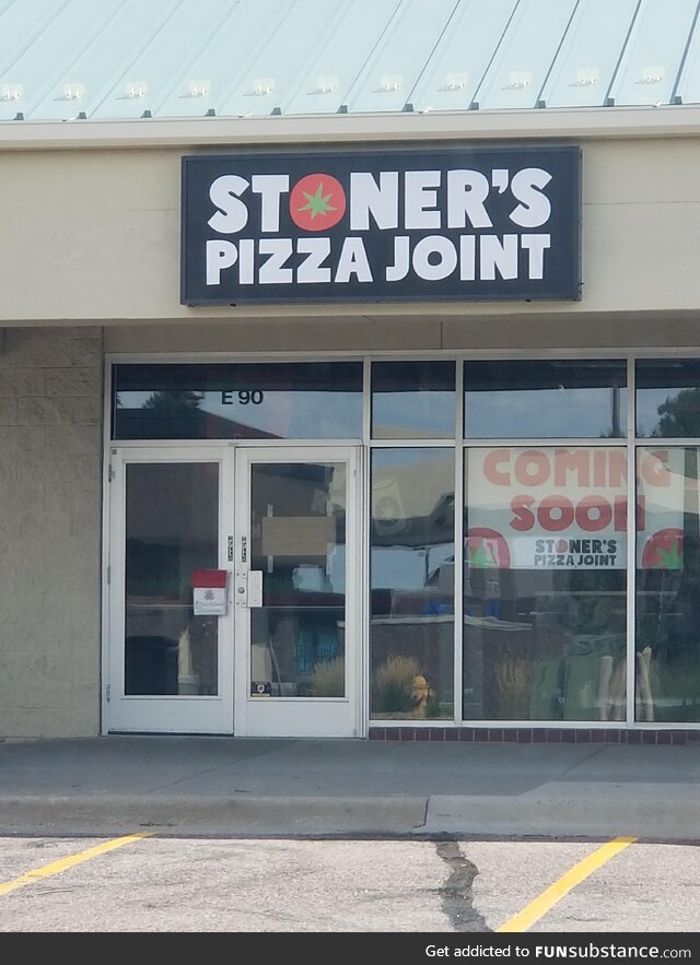 Pizza Joint Opening Up the Street