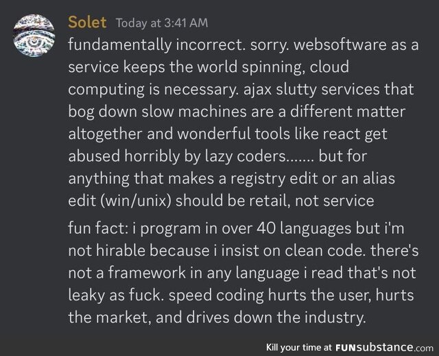 Least arrogant programmer