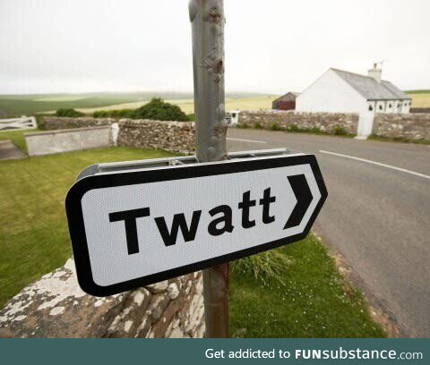 In my local area, and I can't help but laugh at this road sign