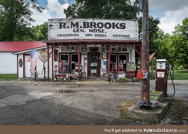 General store in Tennessee. Still operational. Photo by Brent Michael