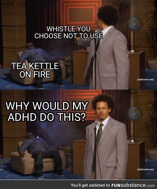 Nobody likes the whistle that's the point