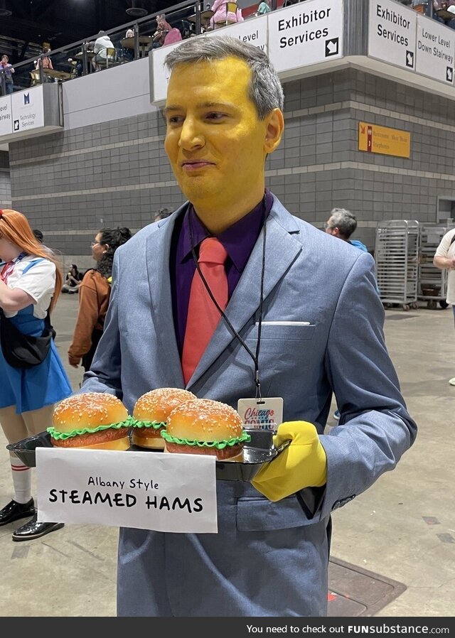 Seen at the Fast Food Convention