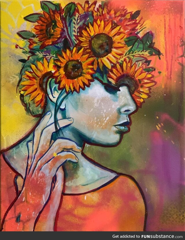 Tried a new painting style and this was the result!