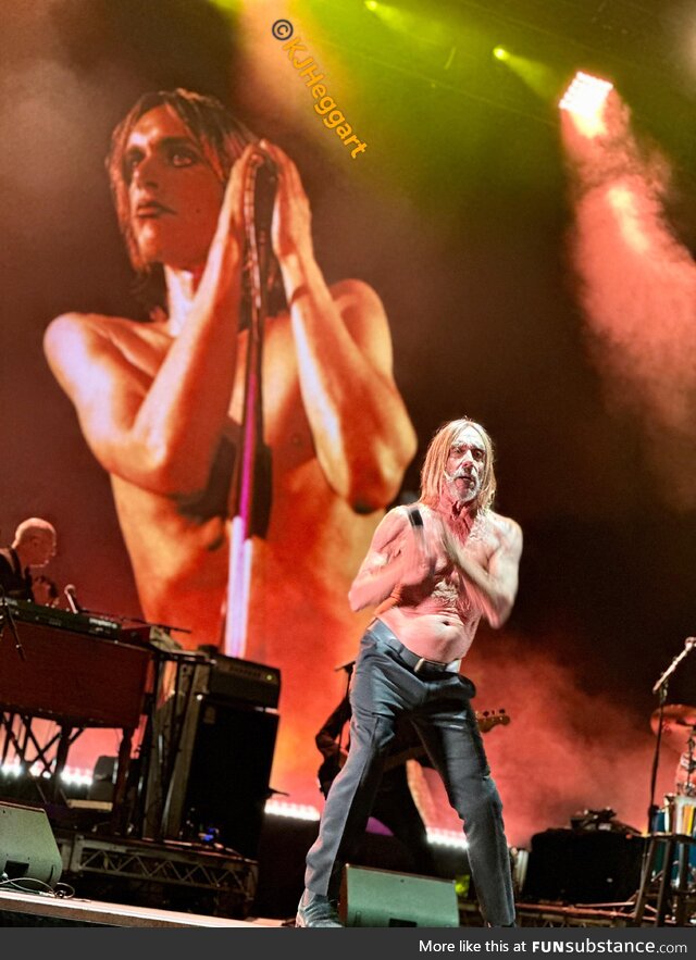 Iggy Pop ~ then and now