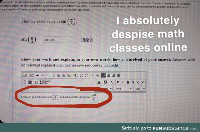 Pass any math exam with this one simple trick