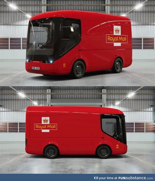New Royal Mail electric delivery vans