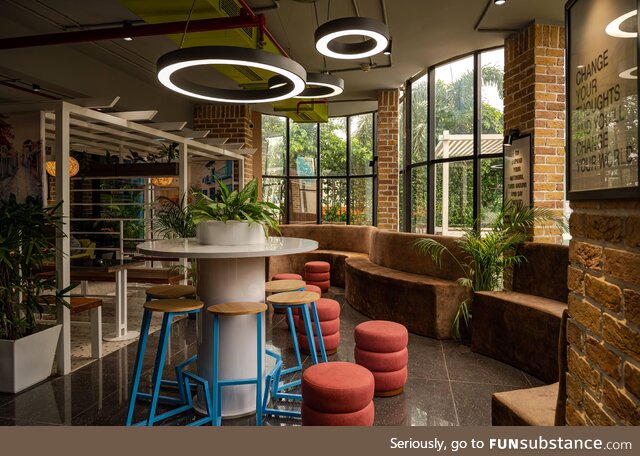 Green office workplace environment