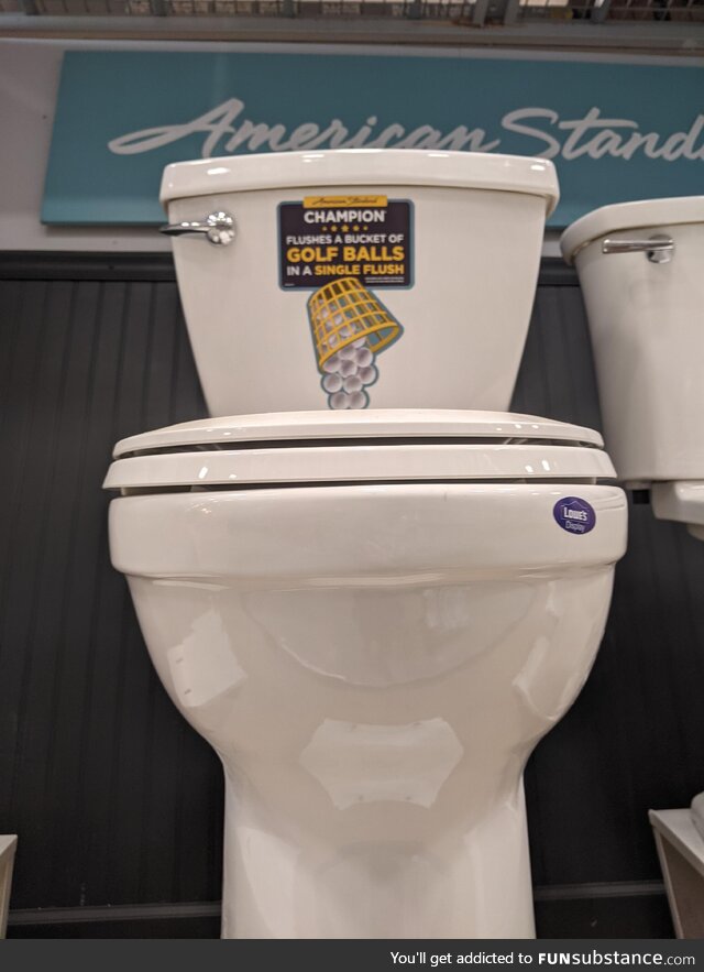 Finally! A toilet that gets the job done