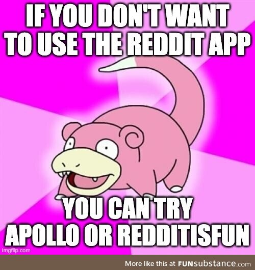 There are options