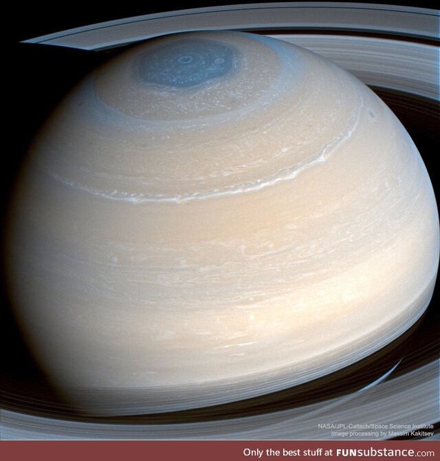 Saturn in Infrared from Cassini