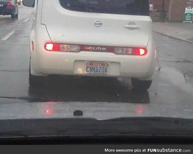 Super Sweet personalized plate