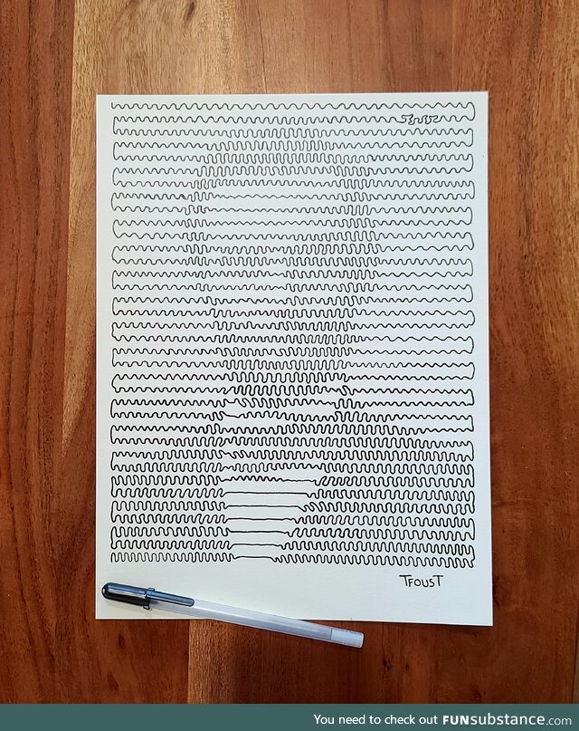 Experimenting with new methods to make single line portraits and wanted to share today's