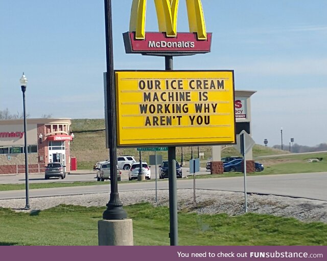 McDonald's getting aggressive trying to hire those 14 year olds