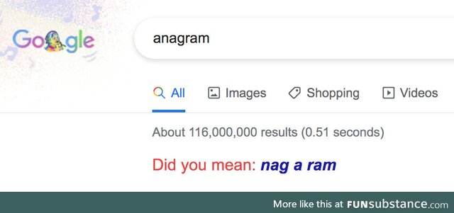 Google search with the jokes