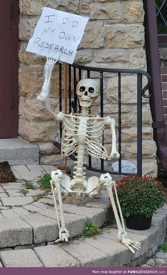 Halloween hitting home