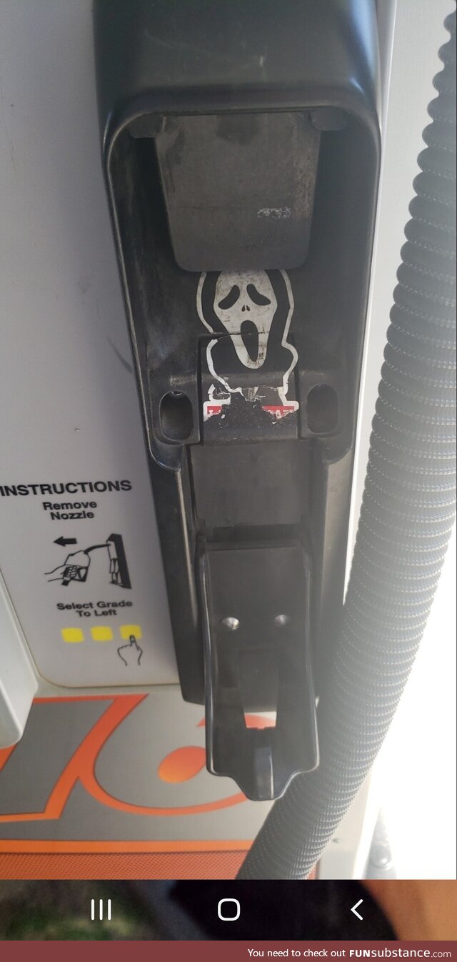 Sometimes these gas prices really want to make you scream