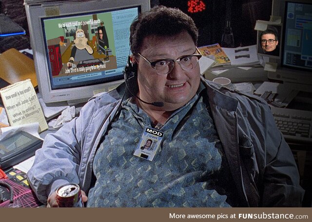 John Oliver leaked a pic of the Mods