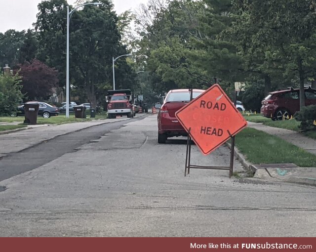 Should I go down (on) this road or not?