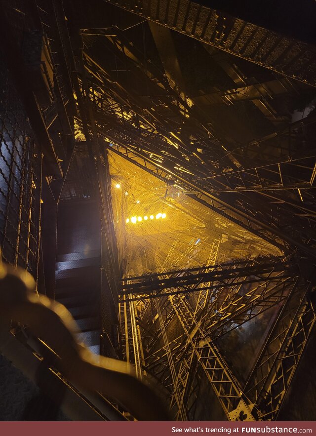 [OC] Eiffel Tower stairs