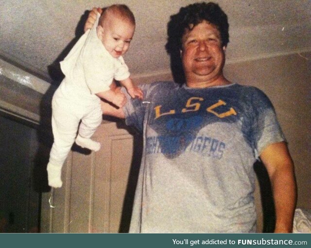 John Goodman with daughter