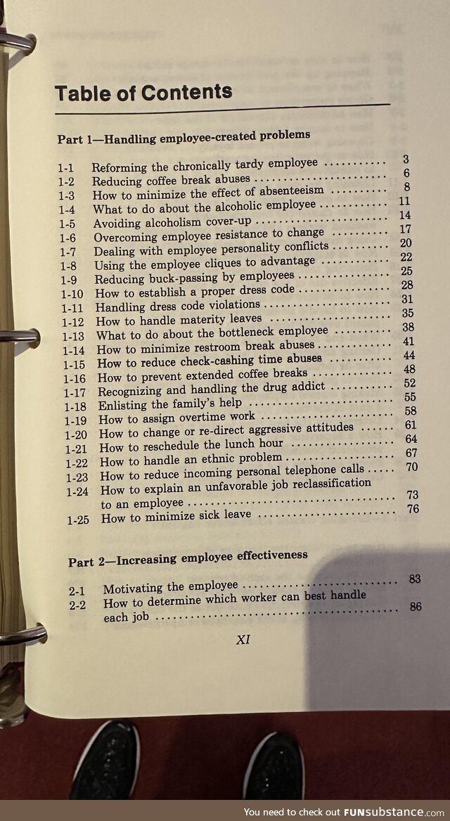 Found this old “Managers Factomatic” from 1978