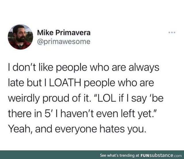 Pünktlichkeit muss sein!