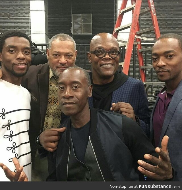 Hanging out with some of the coolest cats out there