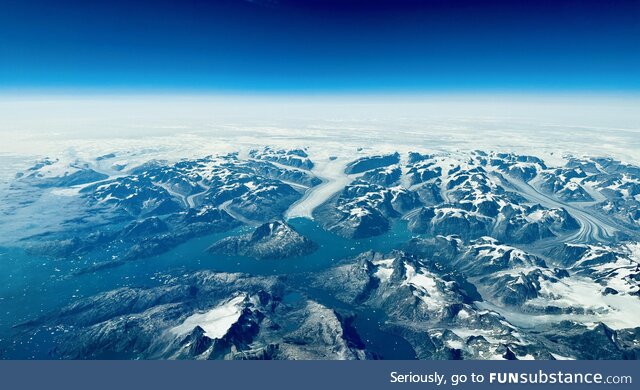 Greenland at 40,000’