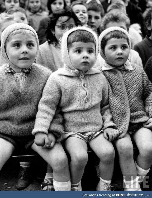 Children Watching Story of St. George and the Dragon