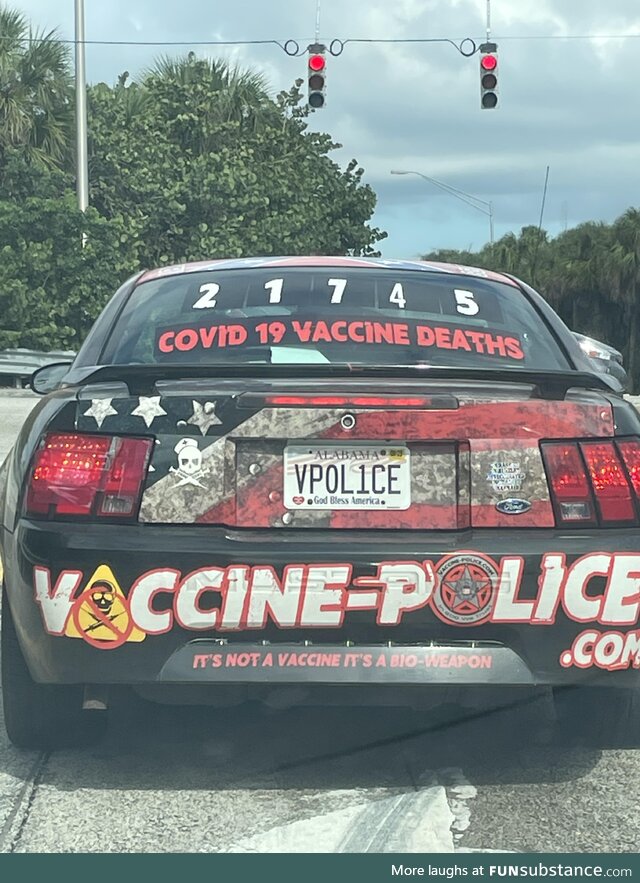 Vaccine Police (Spotted in Florida)