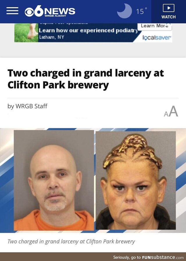 Poor guy got mixed up with a super villain