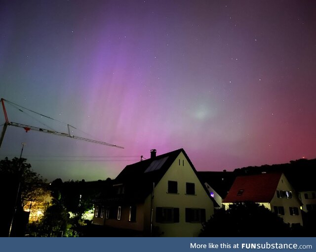 Northern Lights in Middle Europe
